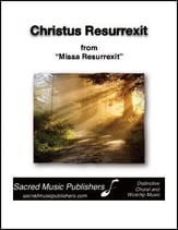 Christus Resurrexit SATB choral sheet music cover